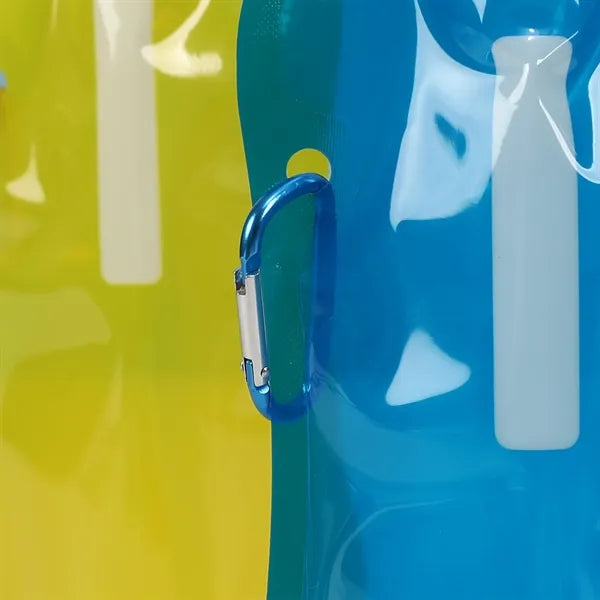 Collapsible Lightweight Travel Water Bottle With Clip