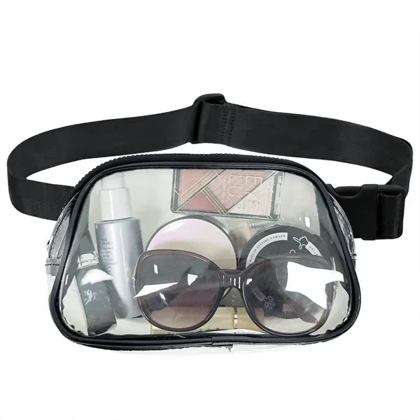 Clear Adjustable PVC Fanny Pack For Events