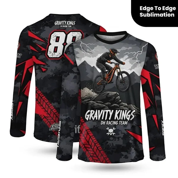 Unisex Custom Sublimated UPF 50+ Long Sleeve T-Shirt