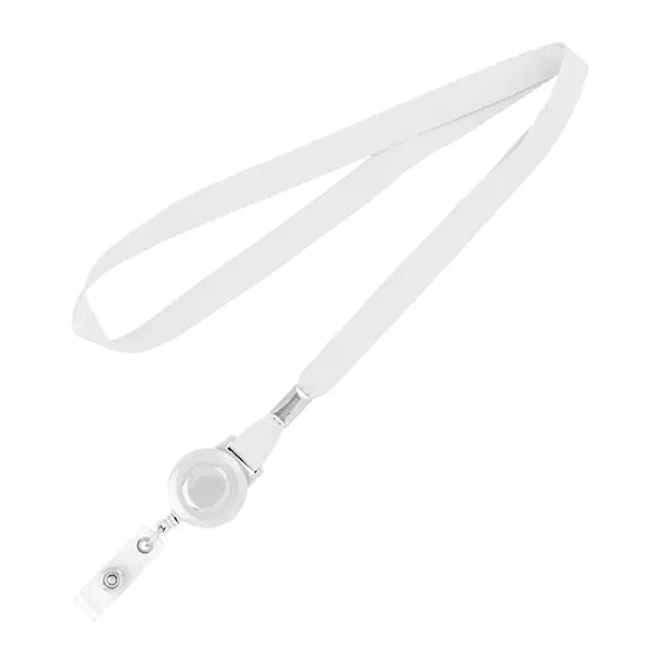 5/8 Silk Screen Lanyard/Badge Reel Combo