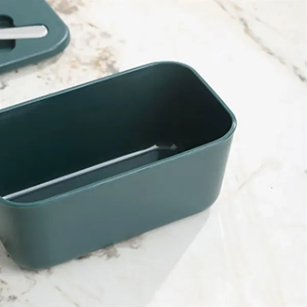 Butter Dish Food Storage Box with Spoon
