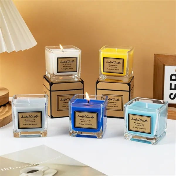 Scented Candle in Glass Jar