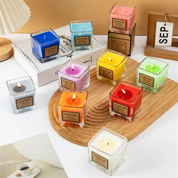 Scented Candle in Glass Jar