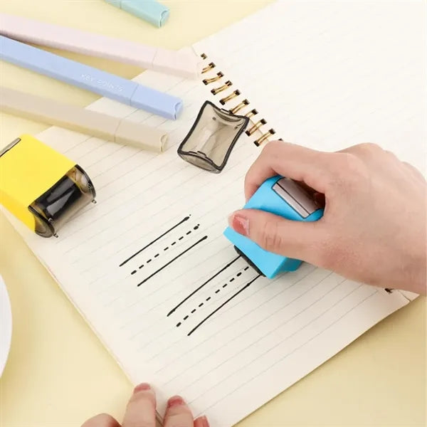 Educational Roller Stamp for English Handwriting Practice