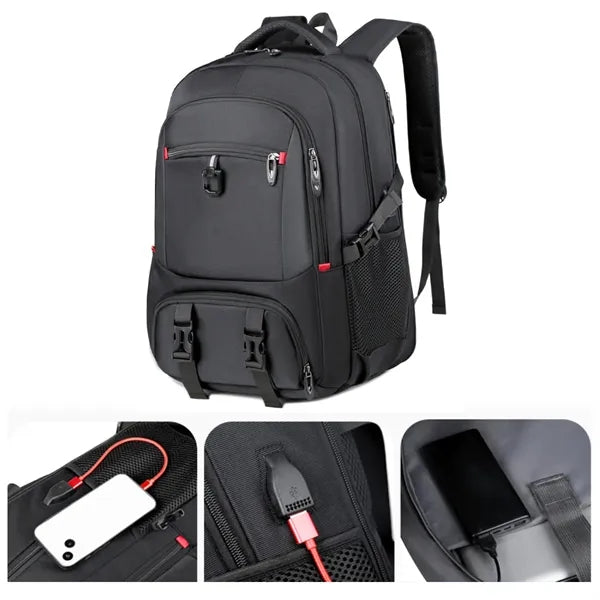 Travel Backpack with USB Port