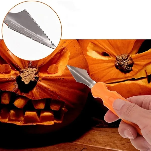 11-piece Durable Pumpkin Carving Tool Set for Halloween