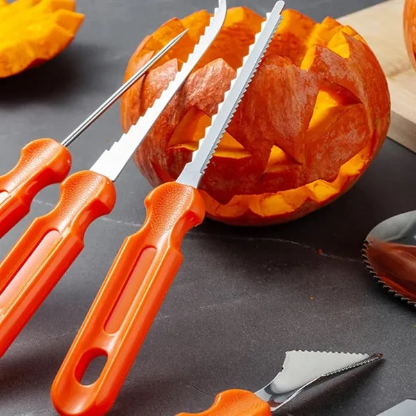 11-piece Durable Pumpkin Carving Tool Set for Halloween