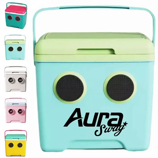 3L Outdoor Cooler Box with Bluetooth Speaker