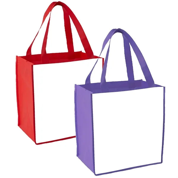 Spacious 2-Sided Non-Woven Sublimated Tote