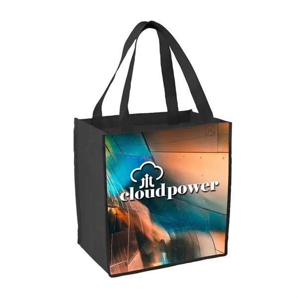 Spacious 2-Sided Non-Woven Sublimated Tote