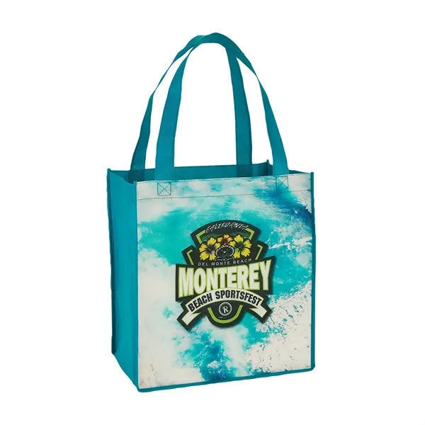 Spacious 2-Sided Non-Woven Sublimated Tote