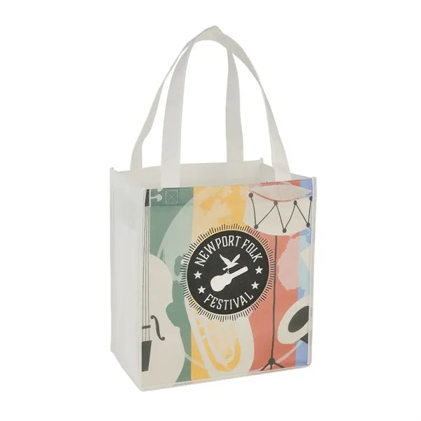 Spacious 2-Sided Non-Woven Sublimated Tote