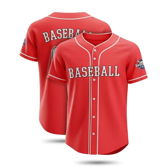 Men's Full Button Jersey Sublimated UPF Drifit