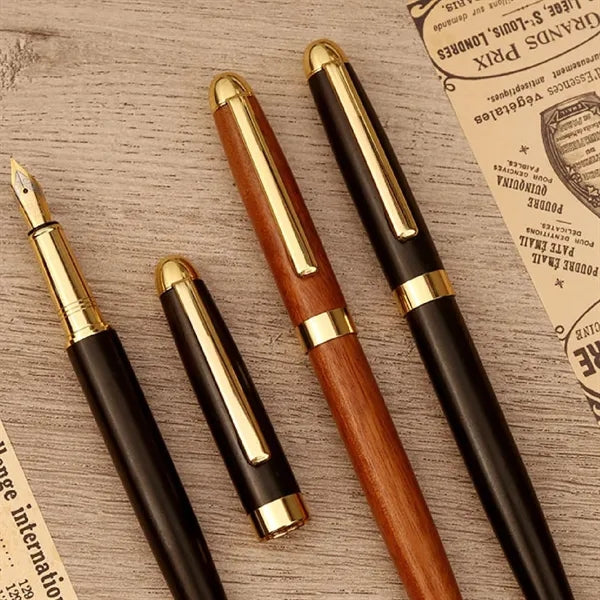 Luxury Wooden Fountain with Pen Cap Business