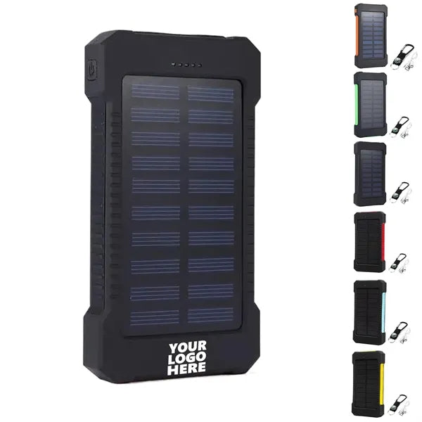 6000mAh Solar Power Bank With Integrated Compass