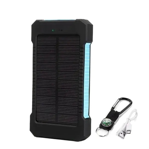 6000mAh Solar Power Bank With Integrated Compass