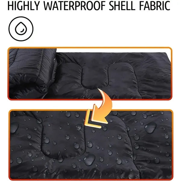 Lightweight Camping Envelope Sleeping Bag for Outdoor Advent