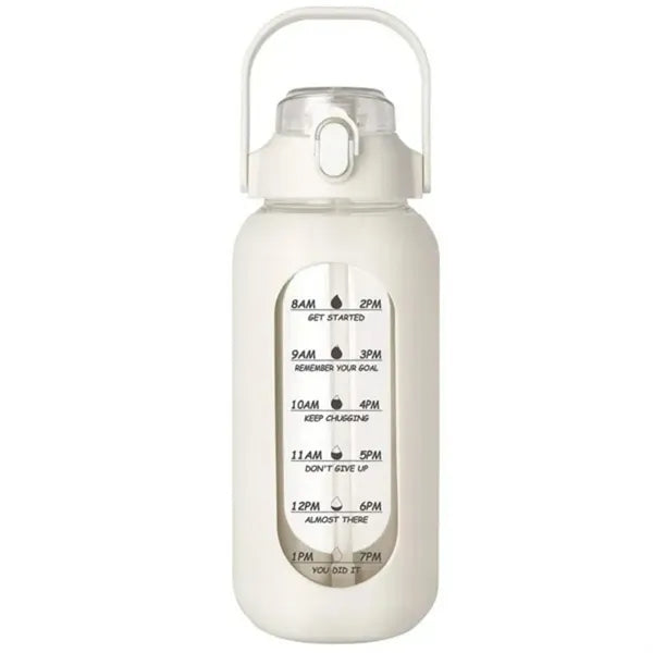 64oz Portable Glass Water Bottle