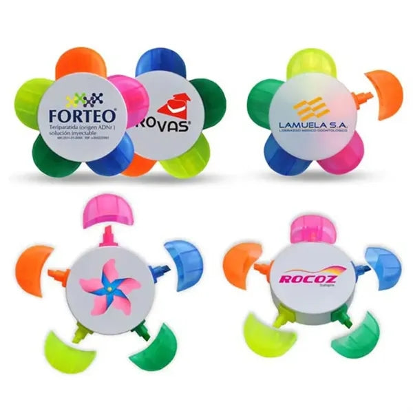 3 In 1 Tri-color Triangle Shape Highlighter Pen Marker