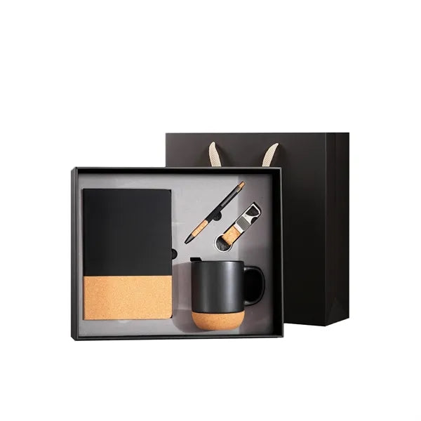 Executive Gift Set with Notebook, Keychain, Pen & Mug i