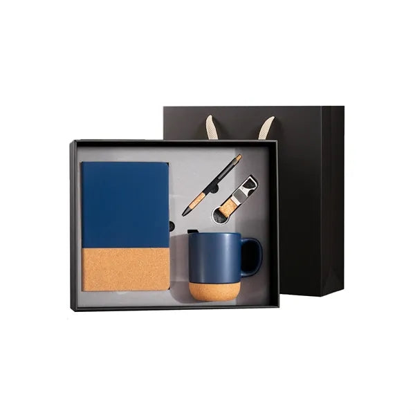 Executive Gift Set with Notebook, Keychain, Pen & Mug i