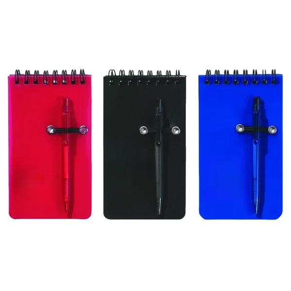 Mini Spiral Jotter with Pen