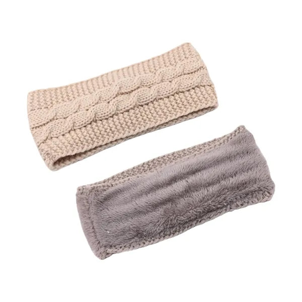 Women's Winter Warm Thick Knit Headband For Cold Weather