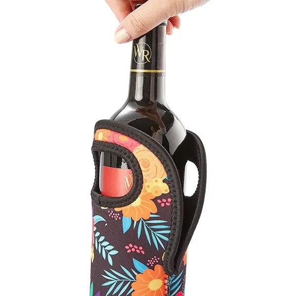 Insulated Neoprene Wine Bottle Carrier Bag
