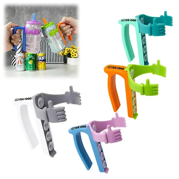 Leakfree Can Lids and Handle Holder for 12oz Drinks