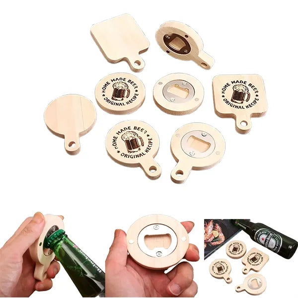 Wooden Beer Corkscrews