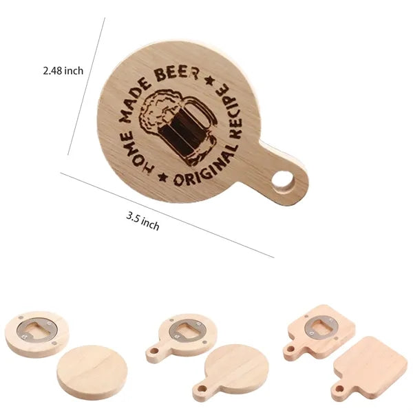 Wooden Beer Corkscrews