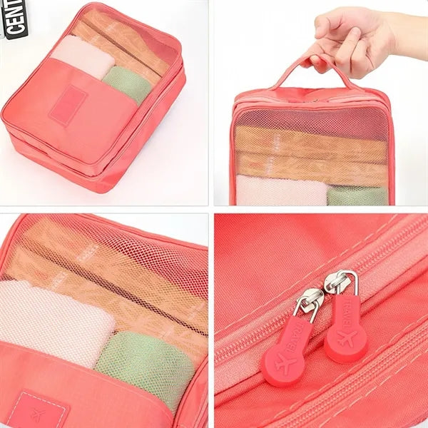 Portable Travel Shoe Bag Waterproof Storage Pouch 3 pair