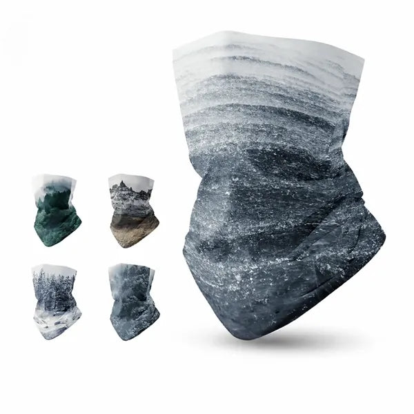 Breathable UV Protection Ice Silk Cycling Head Scarf