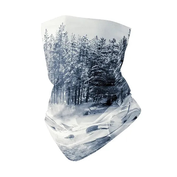 Breathable UV Protection Ice Silk Cycling Head Scarf