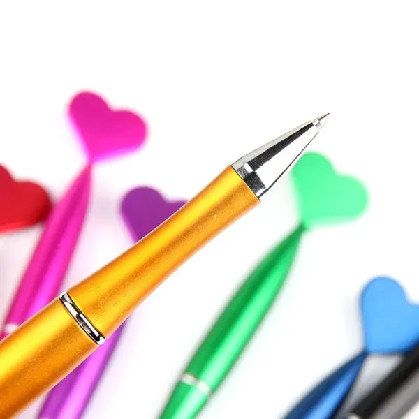Valentine's Day Heart Shape ABS Ballpoint Pen
