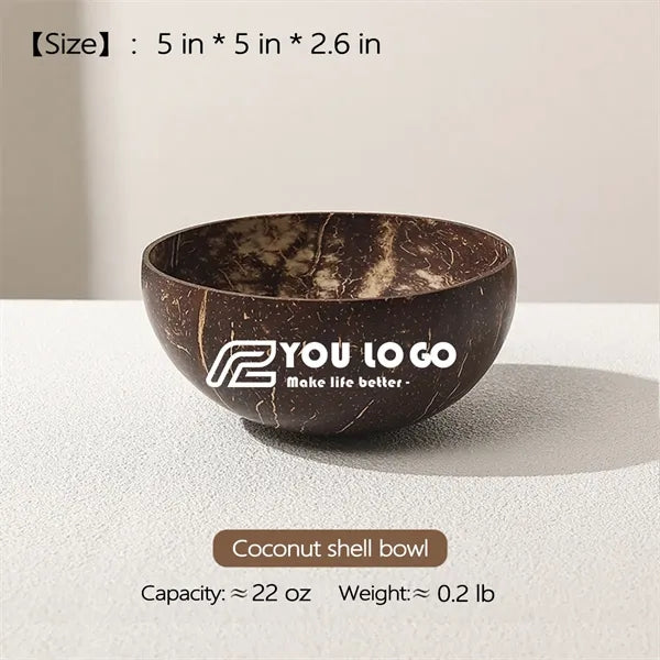 Smoothie Coconut Bowls Durable Wooden Organic Vegan