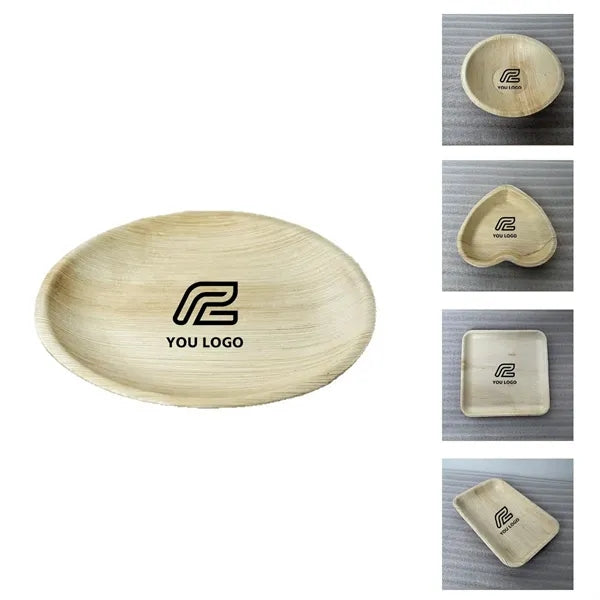 Eco Biodegradable Areca Leaf Plates Green Dinnerware