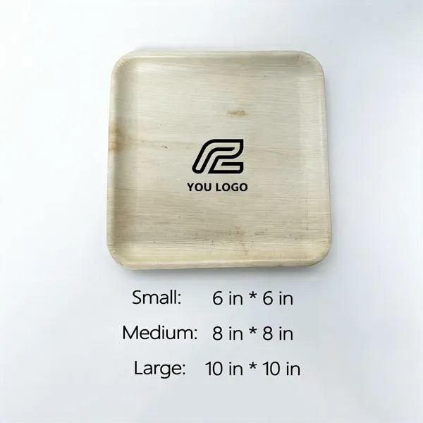 Eco Biodegradable Areca Leaf Plates Green Dinnerware