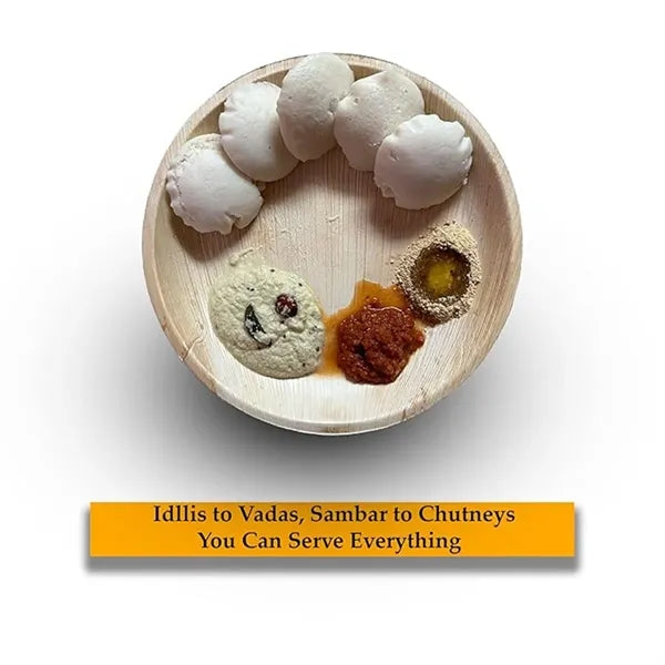 Eco Biodegradable Areca Leaf Plates Green Dinnerware