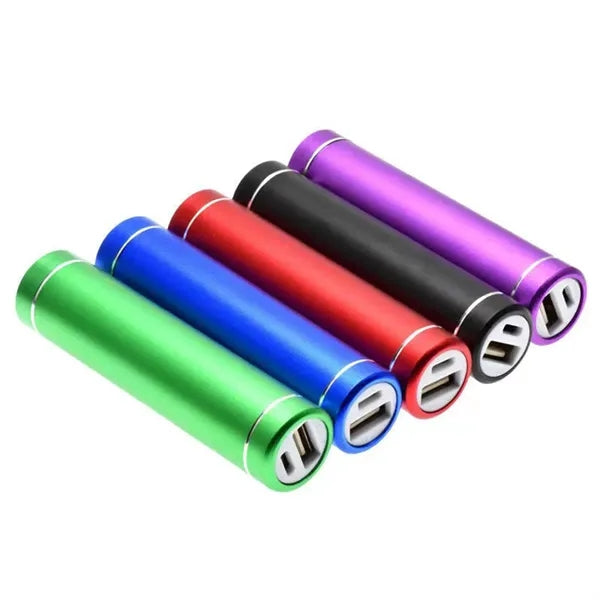 Cylindrical Portable Power Bank