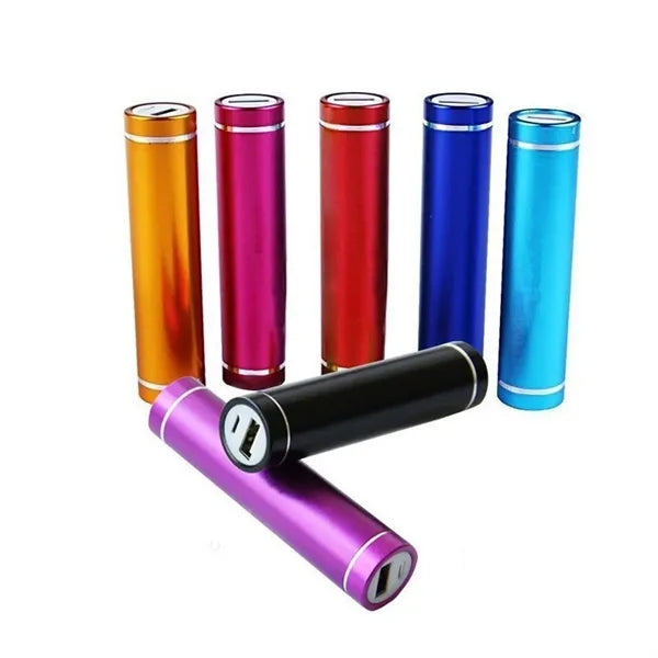 Cylindrical Portable Power Bank