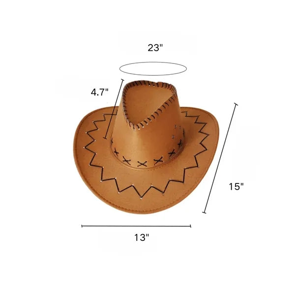 Cowboy Hat With Cords