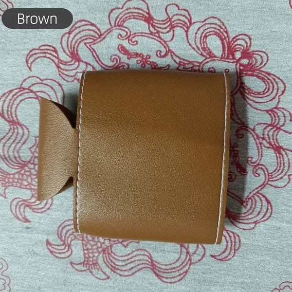 Leather Can Cooler Sleeve for Drinks