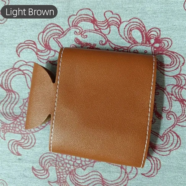 Leather Can Cooler Sleeve for Drinks