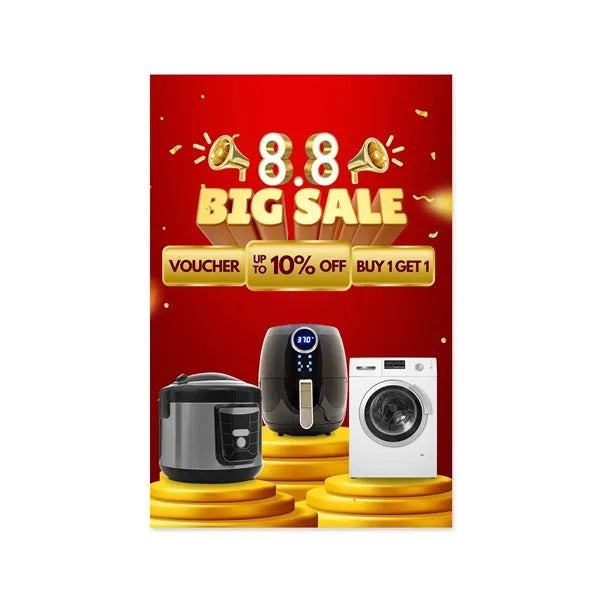 Window Stickers (Opaque) - 1ft x 1ft/Sqft