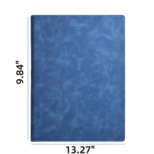 2 In 1 Waterproof PU Leather Folder Notepad Premium