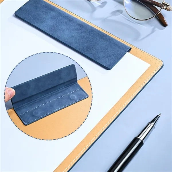 2 In 1 Waterproof PU Leather Folder Notepad Premium