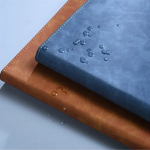 2 In 1 Waterproof PU Leather Folder Notepad Premium