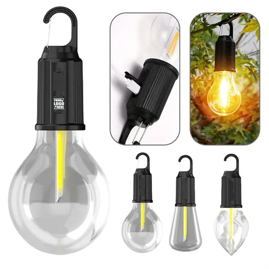 Rechargeable Camping Lights ABS Built In Battery Outdoor