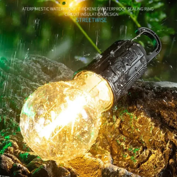 Rechargeable Camping Lights ABS Built In Battery Outdoor